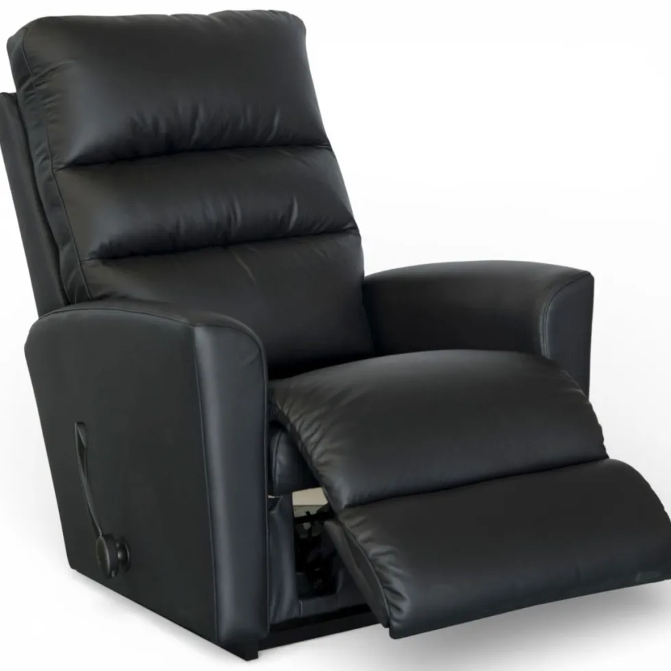 La-Z-Boy Liam recliner mekanismituoli, musta nahka