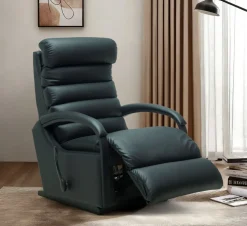 La-Z-Boy Norman recliner mekanismituoli, musta nahka