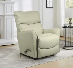 La-Z-Boy Rowan recliner mekanismituoli, taupe nahka