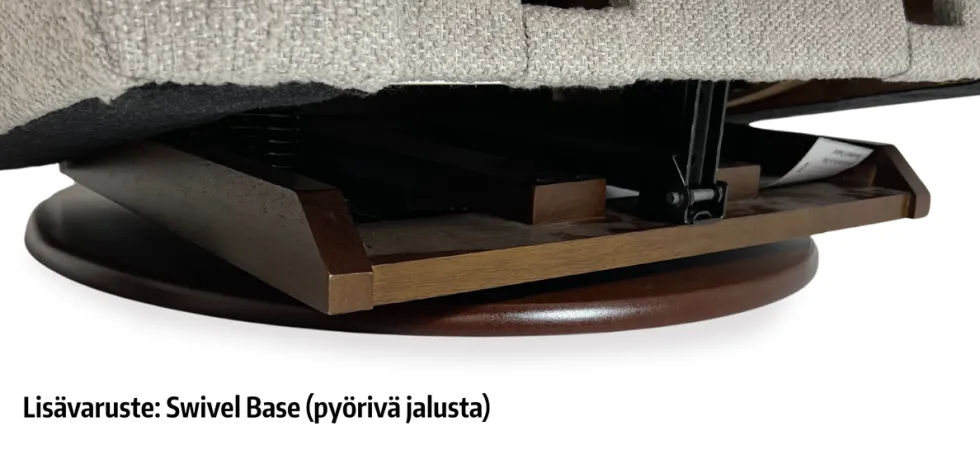 La-Z-Boy Rowan recliner mekanismituoli, taupe nahka