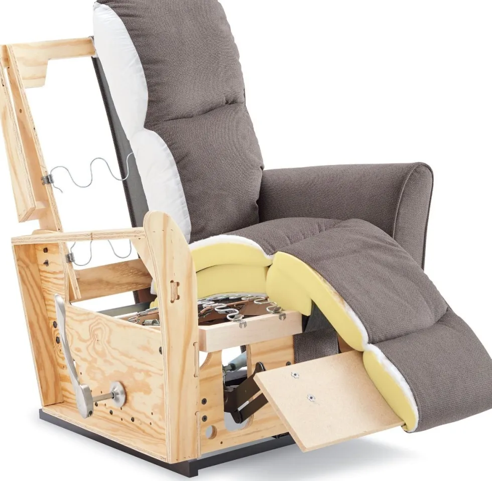 La-Z-Boy Rowan recliner mekanismituoli, vaaleanharmaa