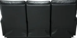 La-Z-Boy Rowan 3+1+1 recliner sohvakalusto, musta nahka