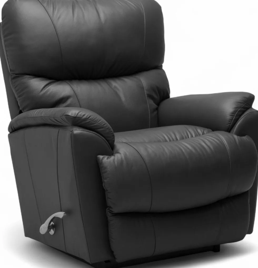 La-Z-Boy Trouper recliner mekanismituoli, musta nahka