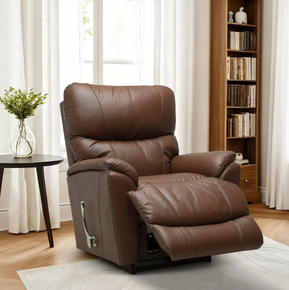 La-Z-Boy Trouper recliner mekanismituoli, ruskea nahka