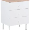 Lehto lipasto 51cm, valkoinen/tammi