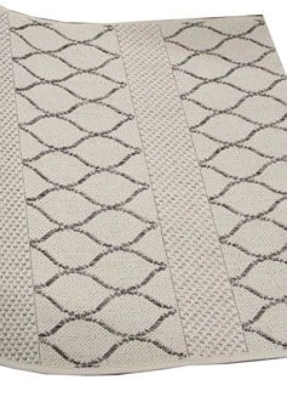 Marokko käytävämatto 100 cm lev, luonnonvalkoinen