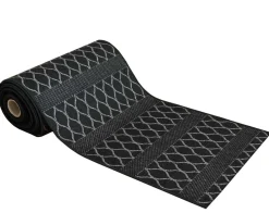 Marokko käytävämatto 100 cm musta