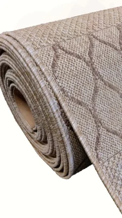 Marokko käytävämatto 80 cm pellava