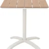 Mocca pieni parvekepöytä 70x70cm, vaalea