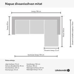 Napue divaanisohva beige