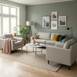 Napue 3+1+1 sohvakalusto beige