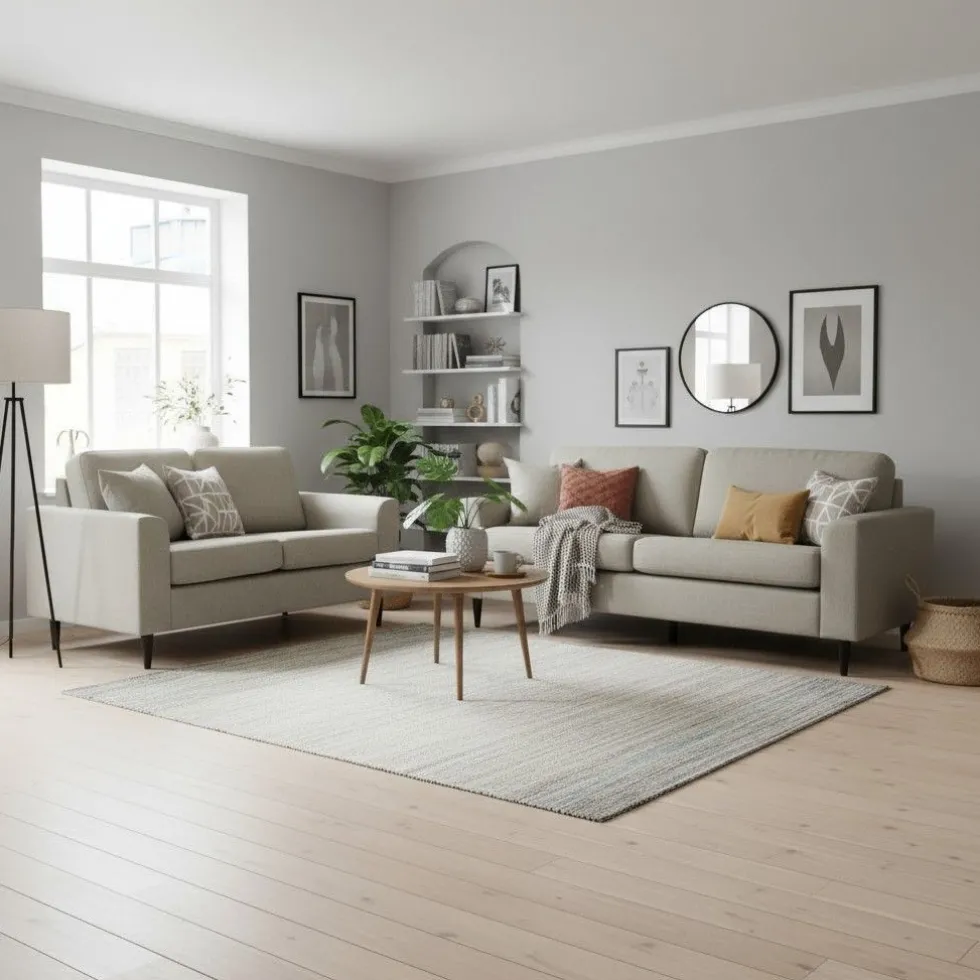Napue 3+2 sohvakalusto beige