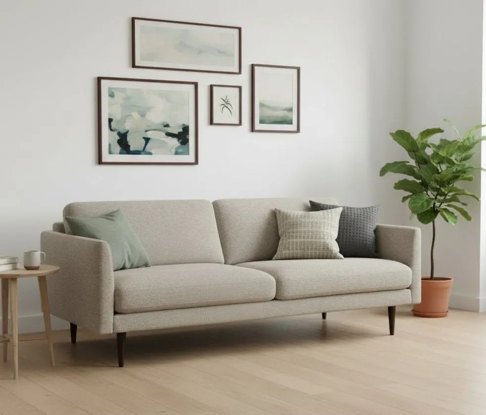 Neiser Lario 3-ist sohva 212cm, beige