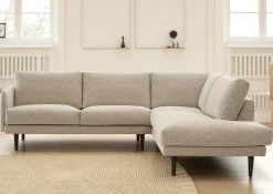 Neiser Toscana avokulmasohva, vaalea beige