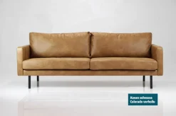 Nordic Copenhagen XL 3-ist nahkasohva 216cm, konjakki