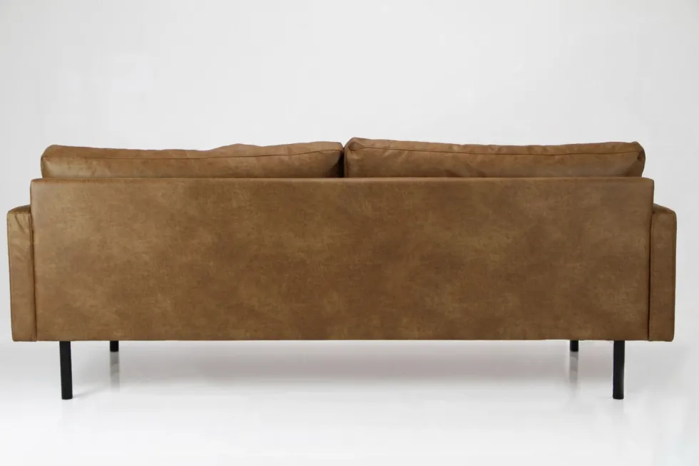 Nordic Copenhagen XL 3-ist nahkasohva 216cm, konjakki