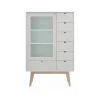 Notte vitriini 79cm, valkoinen