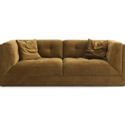 Orlando 3-ist sohva 222 cm, keltainen