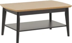 Otava sohvapöytä 60x100 musta/tammi