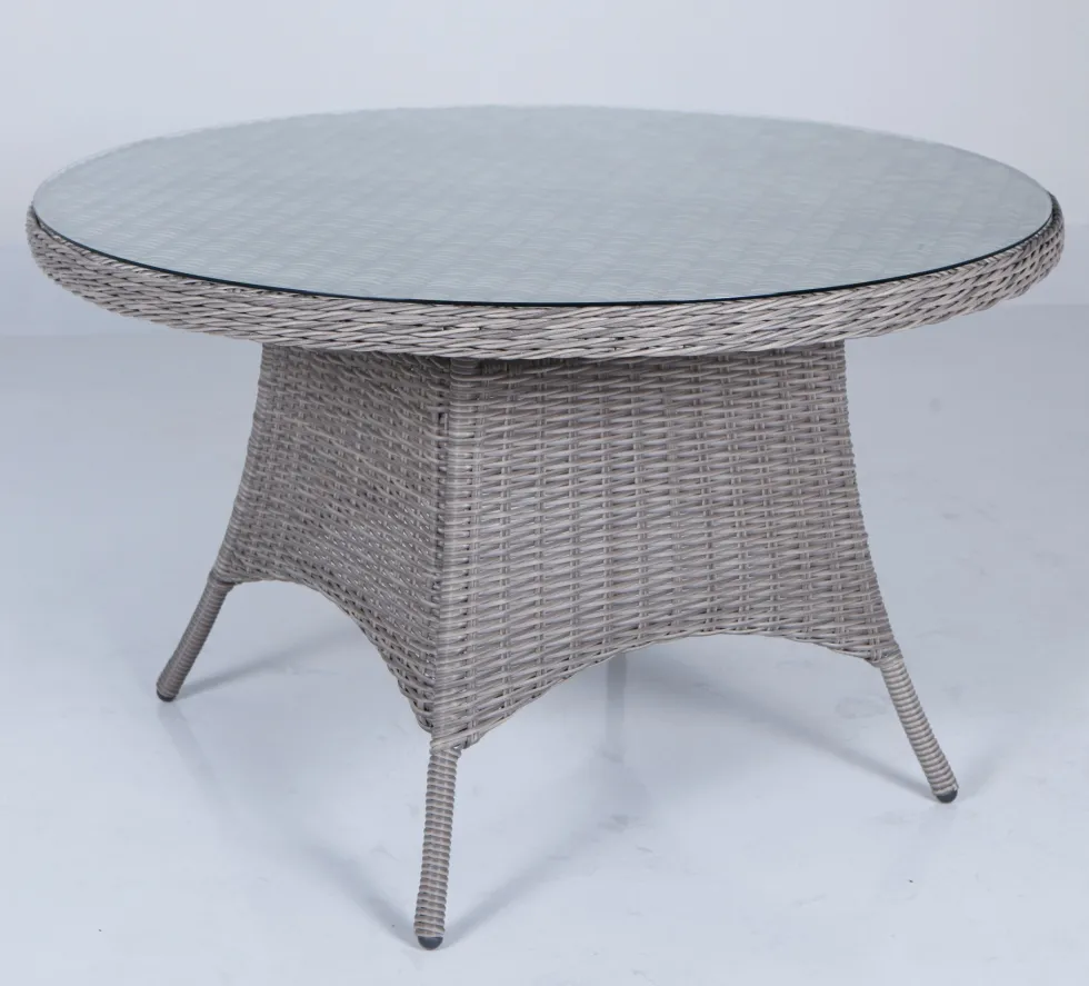 Paphos ruokaryhmä pyöreä 120cm, polyrottinki