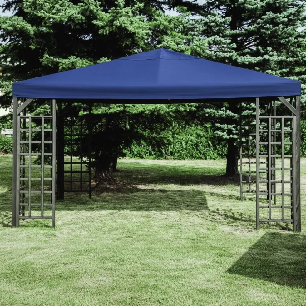 Paviljongin varakatto 3x4, sininen