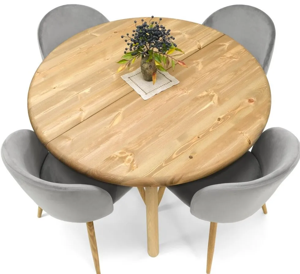 Pilvi pyöreä ruokapöytä 115cm mänty, Kampanja!