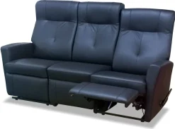 PK Furniture Kick 3-ist mekanismisohva, nahkaverhoiltu