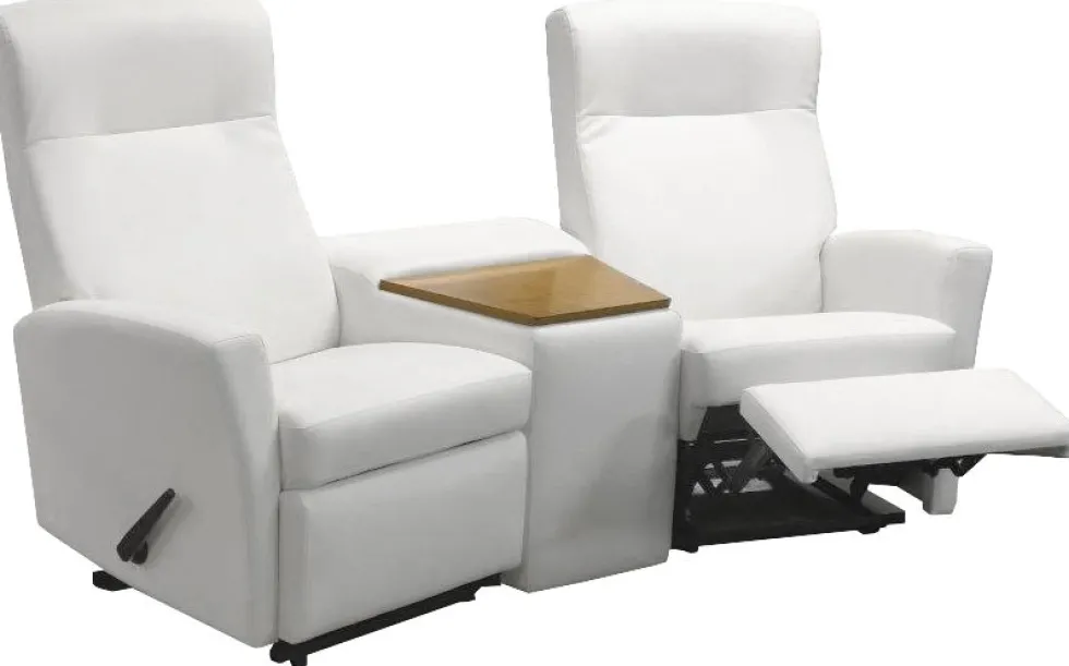 PK Furniture Kick kotiteatterisohva, nahkaverhoiltu