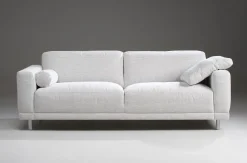 PK Furniture Pompano 3-ist sohva, kangasverhoiltu
