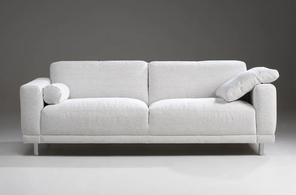 PK Furniture Pompano 3-ist sohva, kangasverhoiltu