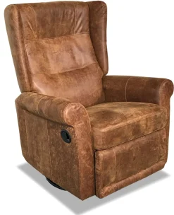PK Madeleine Kick reclinertuoli, vintagenahkaa