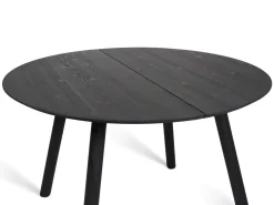 Pouta pyöreä ruokapöytä musta 115cm