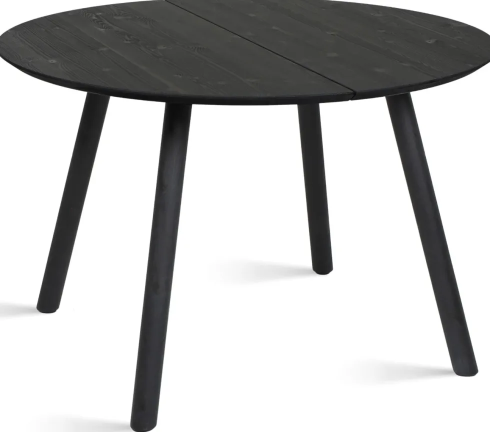 Pouta pyöreä ruokapöytä musta 115cm
