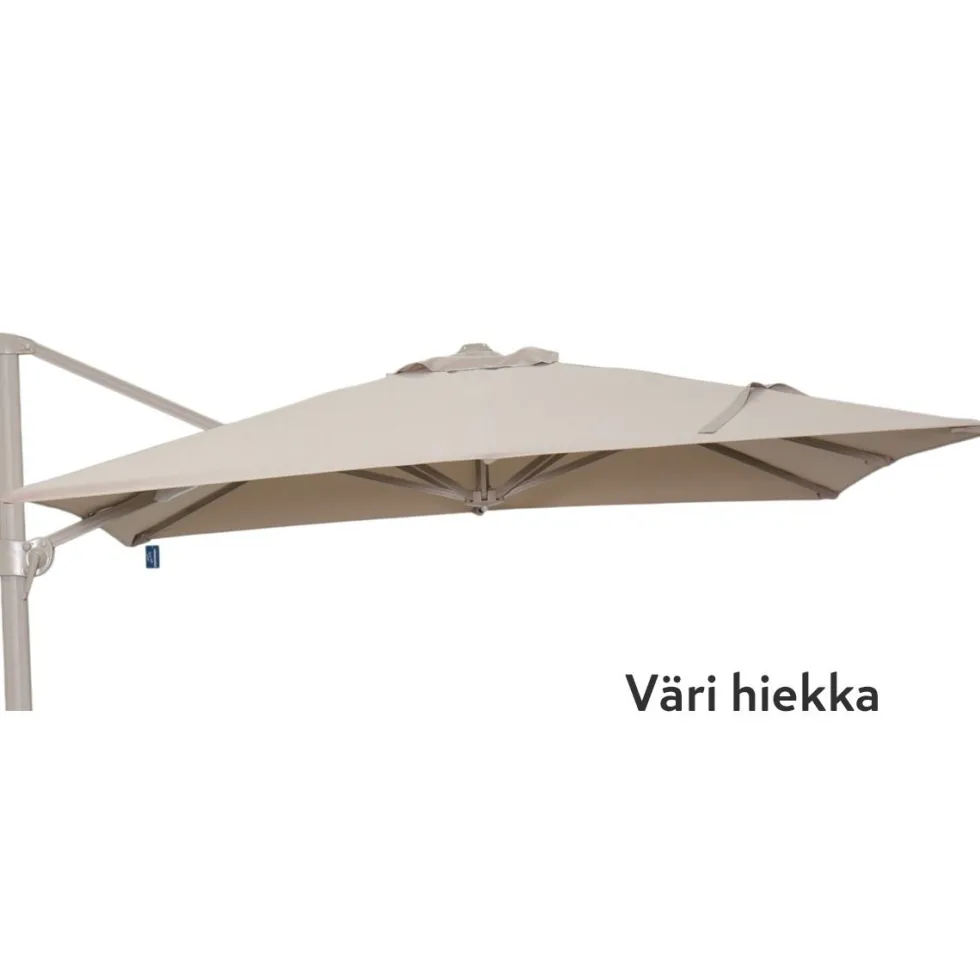 Roman aurinkovarjon varakankaat, eri kokoja ja värejä