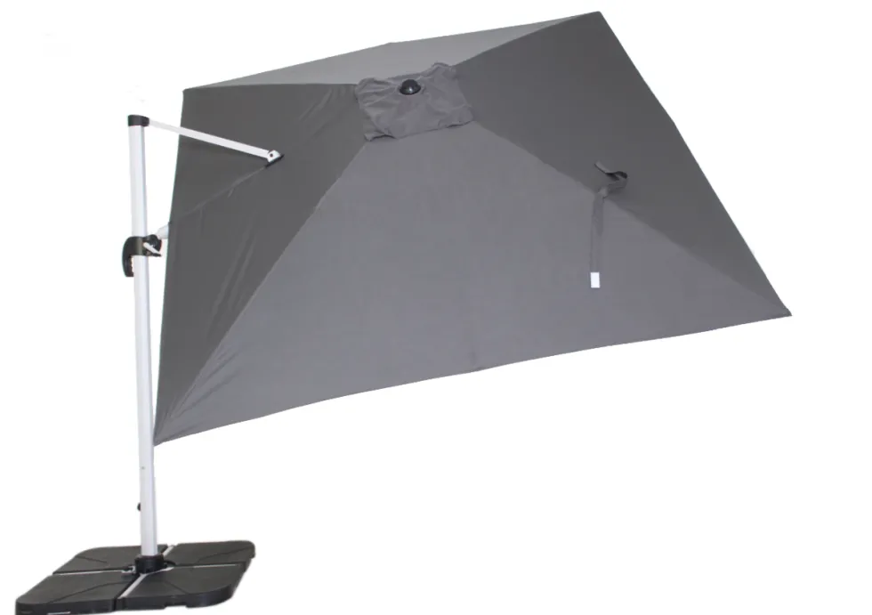Roman LUX aurinkovarjo 3x3m, harmaa