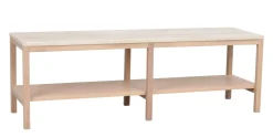Rowico Orwel konsolipöytä, beige/valkopesty