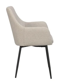 Rowico Reily tuoli, beige/musta