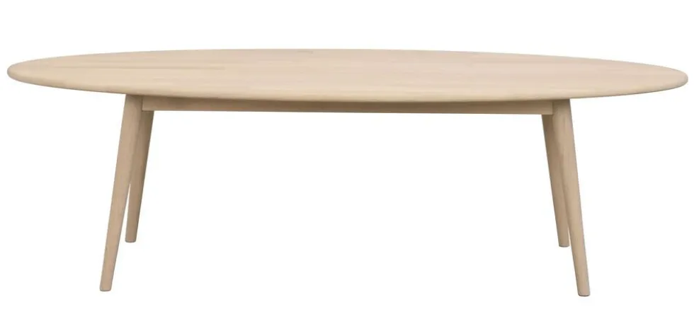 Rowico Tompkins sohvapöytä 150x60, valkopesty tammi