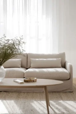 Rowico Tompkins sohvapöytä 150x60, valkopesty tammi