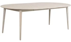 Rowico Tyler ruokapöytä pyöreä 120/165cm, valkopesty tammi