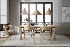 Rowico Waterton tuoli, tammi/beige