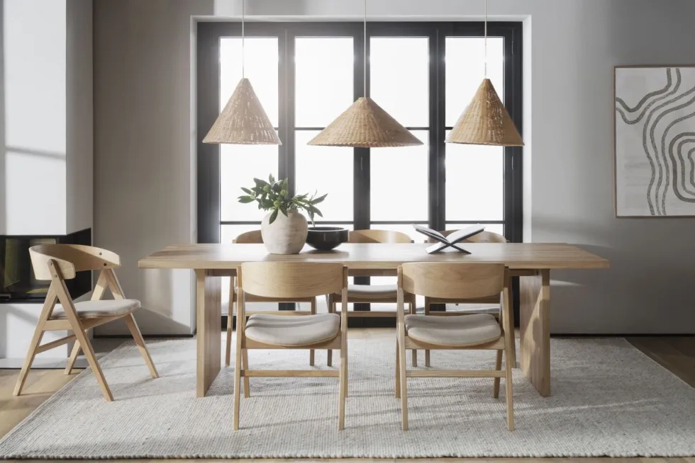 Rowico Waterton tuoli, tammi/beige