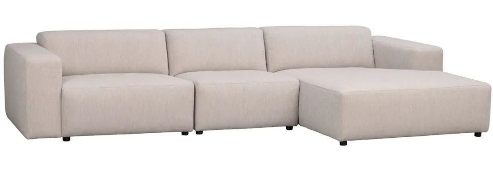 Rowico Willard divaanisohva 312cm, Vaalea beige