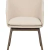 Rowico Windham nojatuoli, ruskea/beige