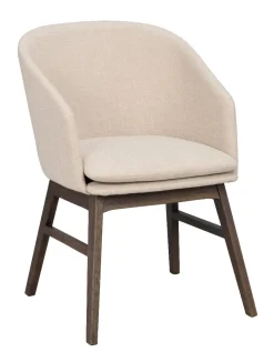 Rowico Windham nojatuoli, ruskea/beige