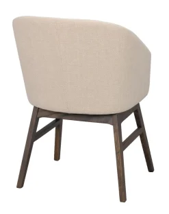 Rowico Windham nojatuoli, ruskea/beige