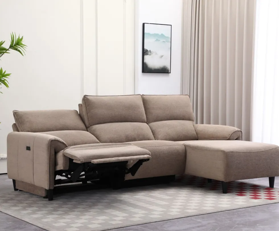 Select divaanisohva sähkömekanismilla, khaki