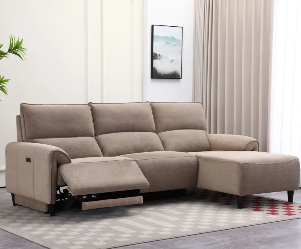 Select divaanisohva sähkömekanismilla, khaki