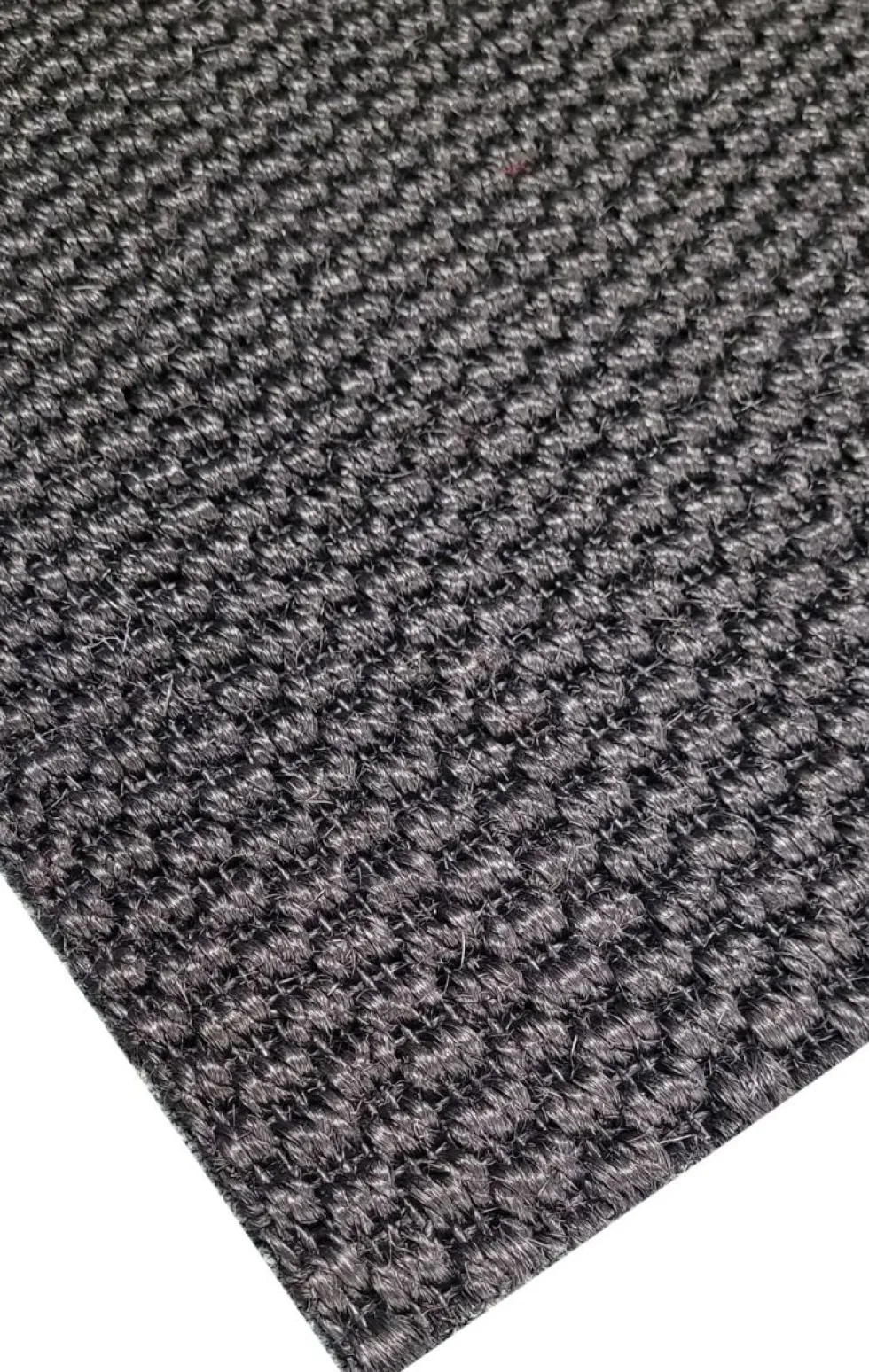 Sisal käytävämatto 90 cm musta