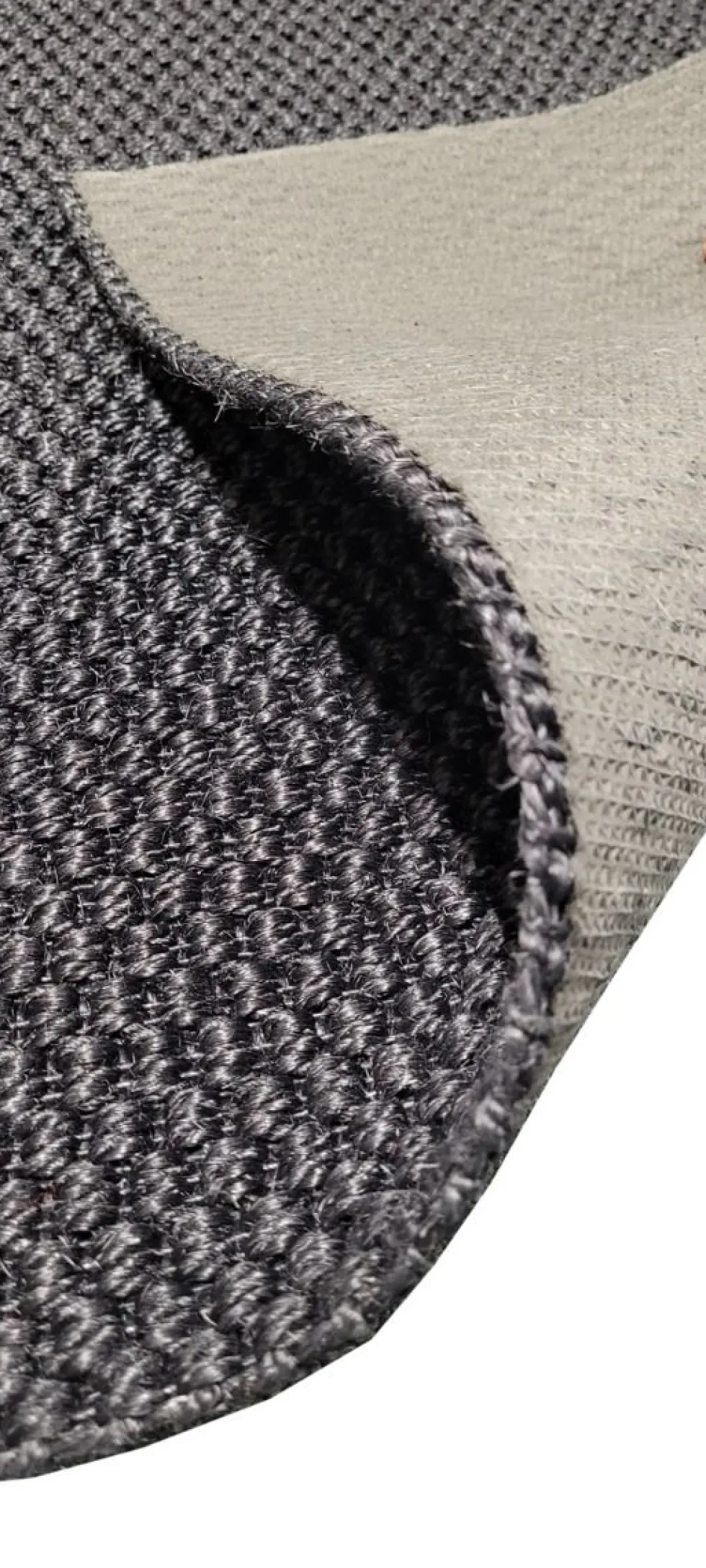 Sisal käytävämatto 90 cm musta